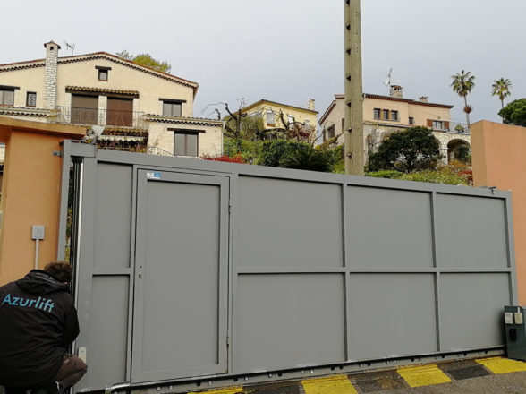 Antibes : dépannage d'un portail coulissant